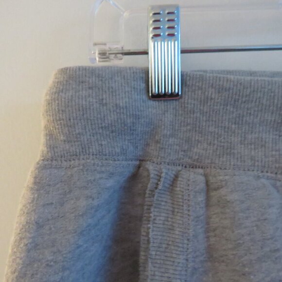 NORMA KAMALI Wide Leg Sweatpants Joggers in Heathered Gray Lounge - Size M - Picture 7 of 14